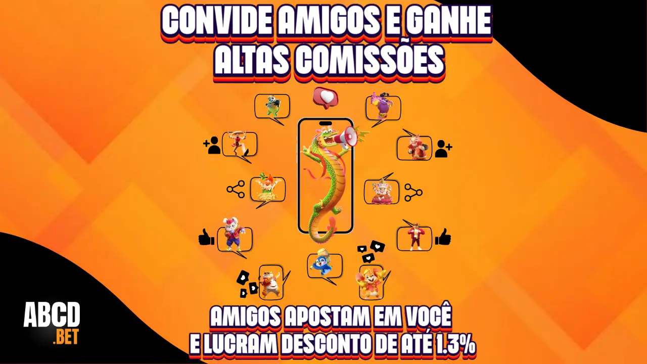 Divirta-se em Dobro e Ganhe em Dobro: Convidar seus Amigos para o ABCDbet